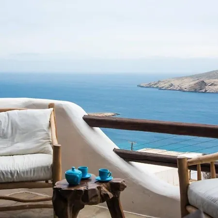 Apt With Amazing Balcony View Of Mykonos Agios Sostis (Mykonos)