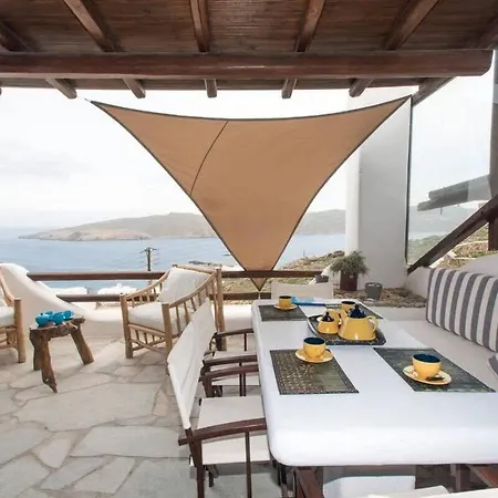 Apt With Amazing Balcony View Of Mykonos Apartment *